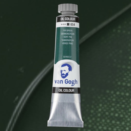 Van Gogh Ölfarbe – Tannengrün 654 – 20 ml