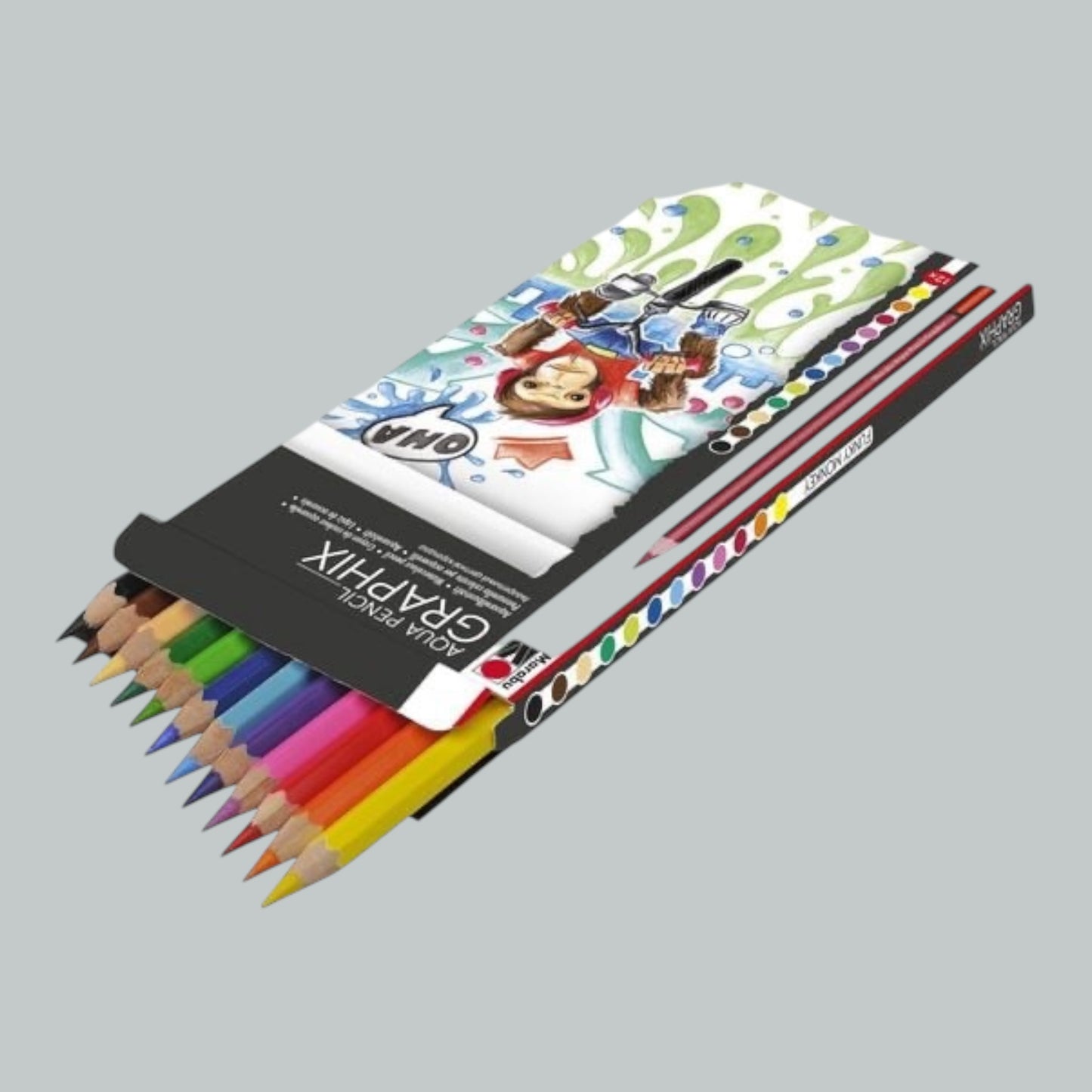 Marabu Graphix Aqua Pencil 12 pieces