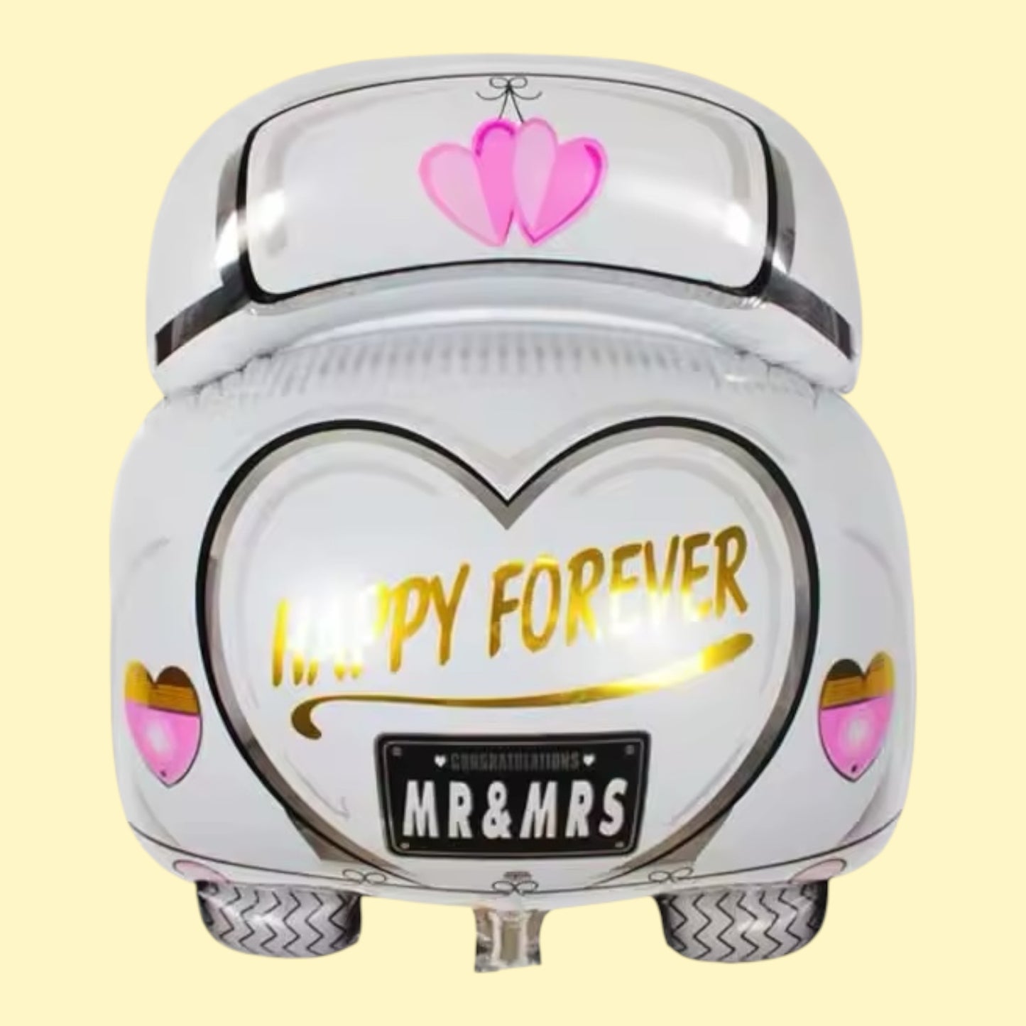 Foil Balloon Wedding Car – 49cm x 63cm