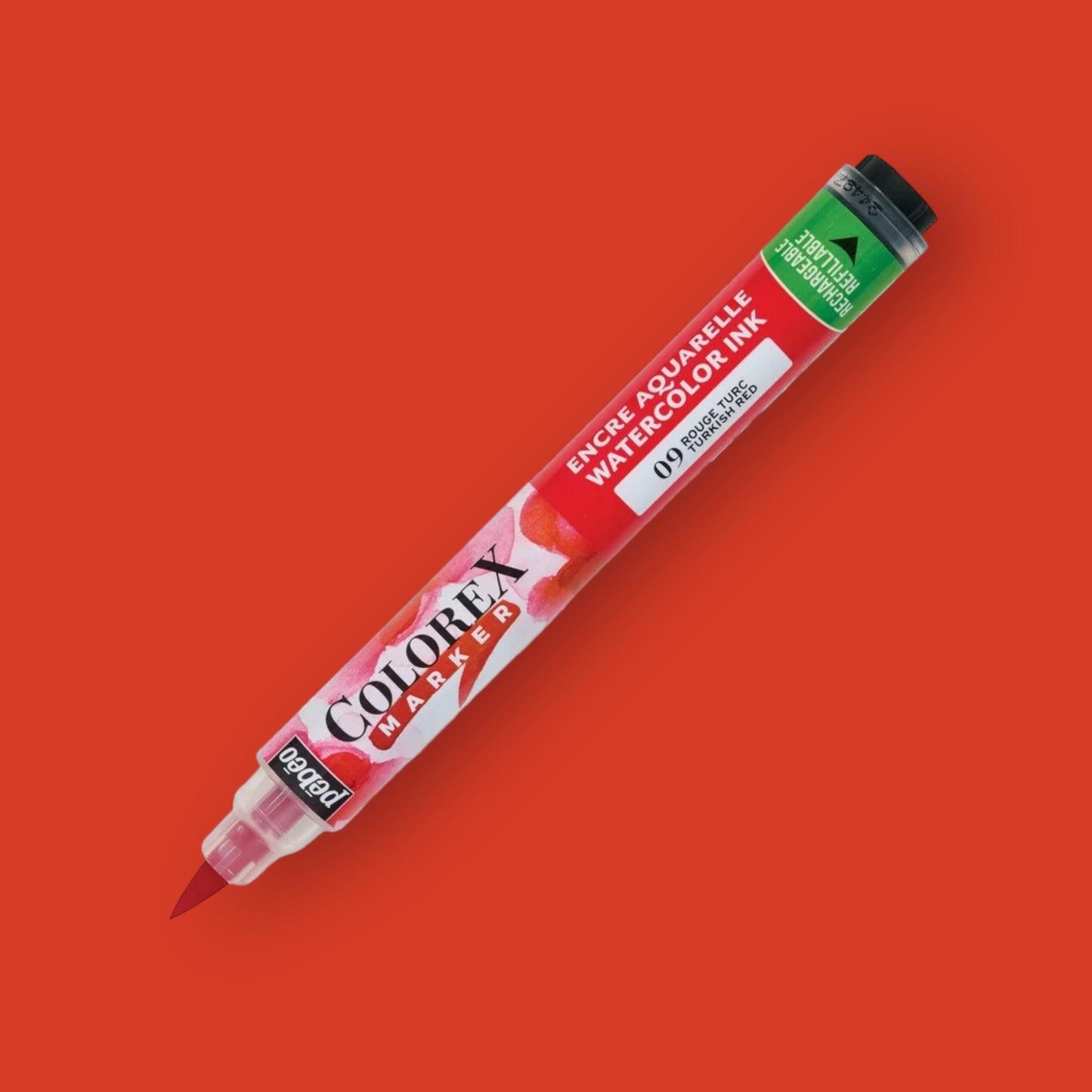 Pébéo Colorex Watercolor Ink Marker Turkish Red 09