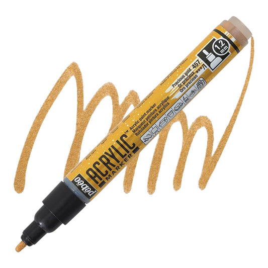 Pébéo Acrylic Marker – Precious Gold 57
