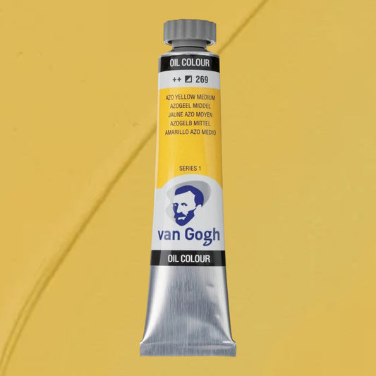 Van Gogh Ölfarbe – Azogelb Mittel 269 – 20 ml