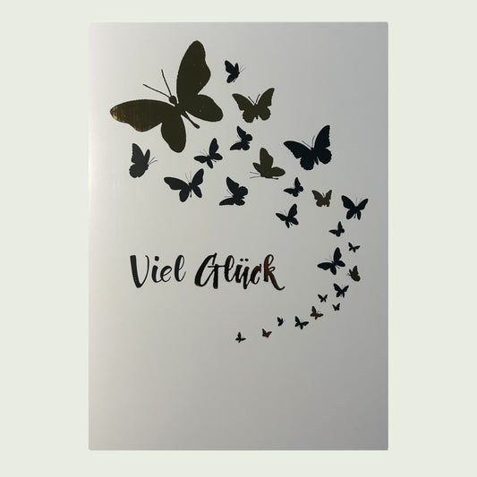 Postkarte „Viel Glück“