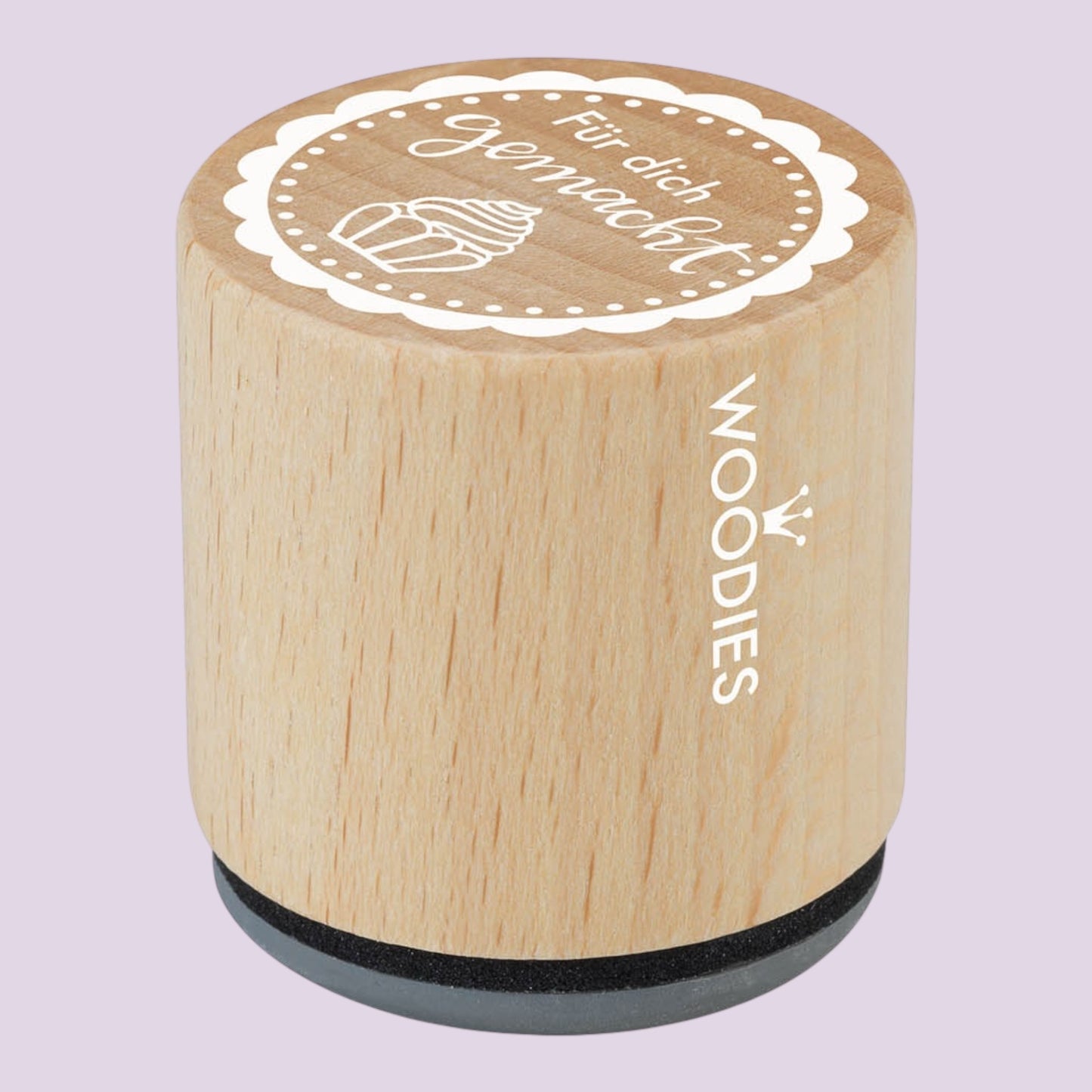 Woodies Holzstempel Für Dich gemacht Ø 3 cm