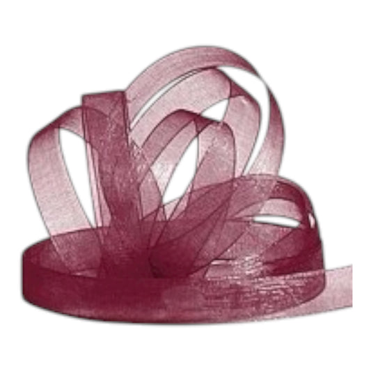 Hotex Chiffonband N 39 Weinrot, 10 m