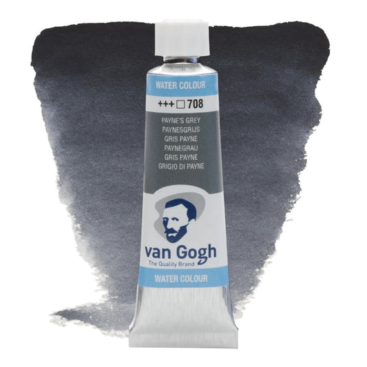 Van Gogh Aquarellfarbe Tube Paynegrau 708