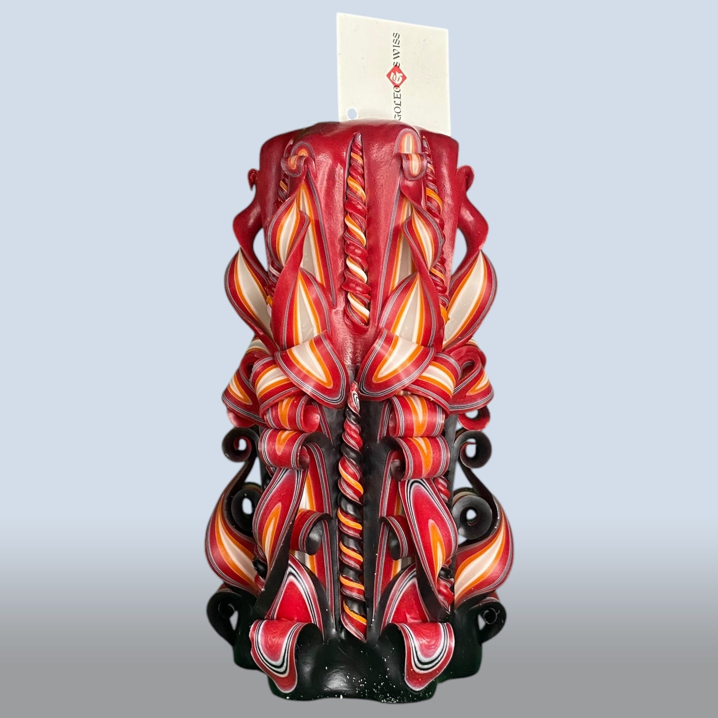 Geschnitzte Kerze Gross - Inferno Edge