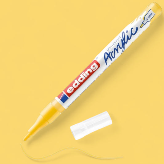 Edding 5300 Acrylmarker
Verkehrsgelb 905 , Rundspitze 1-2 mm