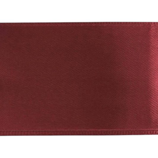 Glorex. Satinband 40 mm × 5 m Bordeaux