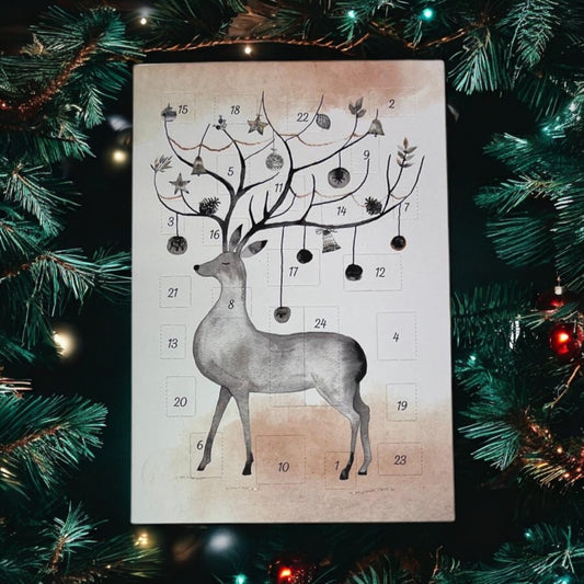 postcard Advent calendar