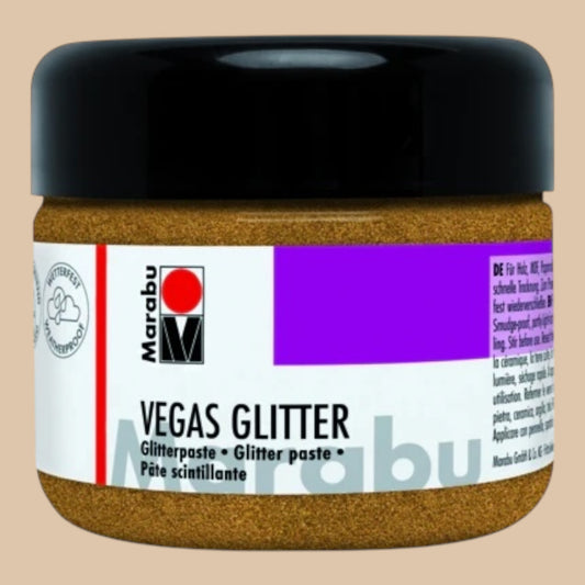 Marabu Glitterpaste, Vegas Glitter Gold 584