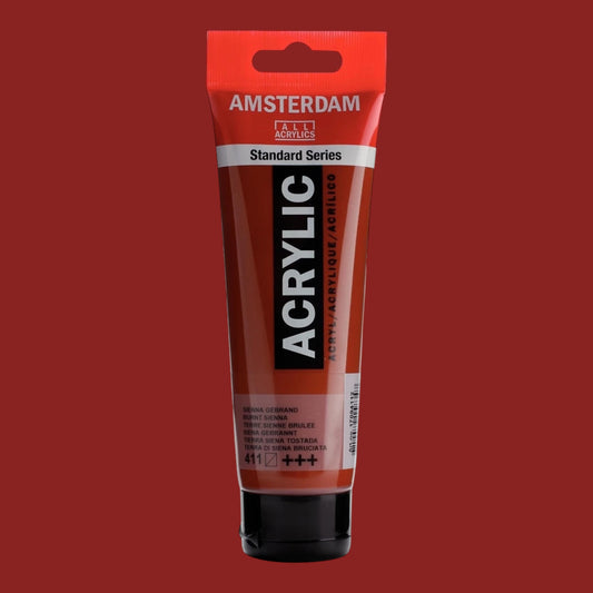 Amsterdam Standard Series Acrylfarbe - Siena Gebrannt 411