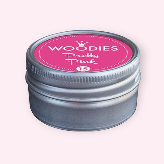 Woodies ink pad Pretty Pink 15