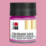 Marabu Colorado Gold Metallic-Effektfarbe , Metallic-Magenta 735