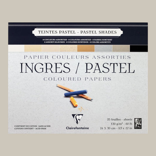 Pébéo Pastell Bloc Ingres, 130 g, 24 x 30 cm