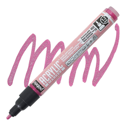 Pébéo Acrylic Marker – Precious Pink 52, 1,2 mm