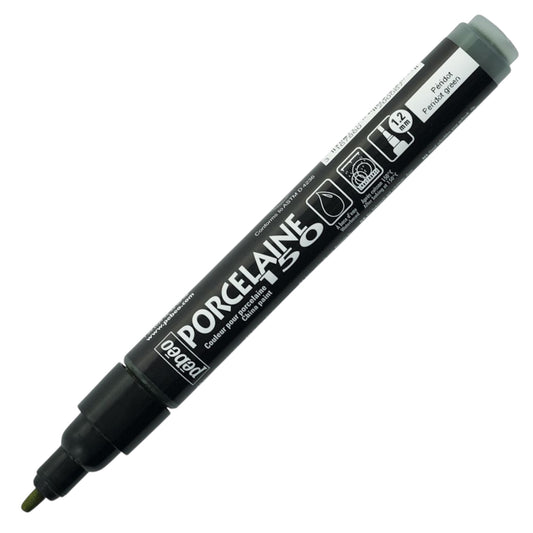 Pebeo Porcelaine 150 Paint Marker – Peridot Green, Breit