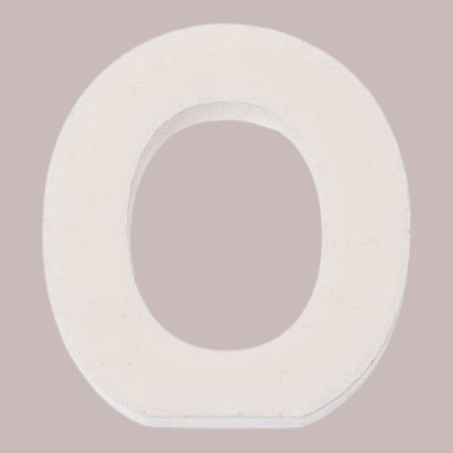 Glorex Zahl 0 MDF 5,5x0,9cm