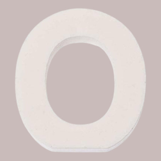 Glorex Zahl 0 MDF 5,5x0,9cm