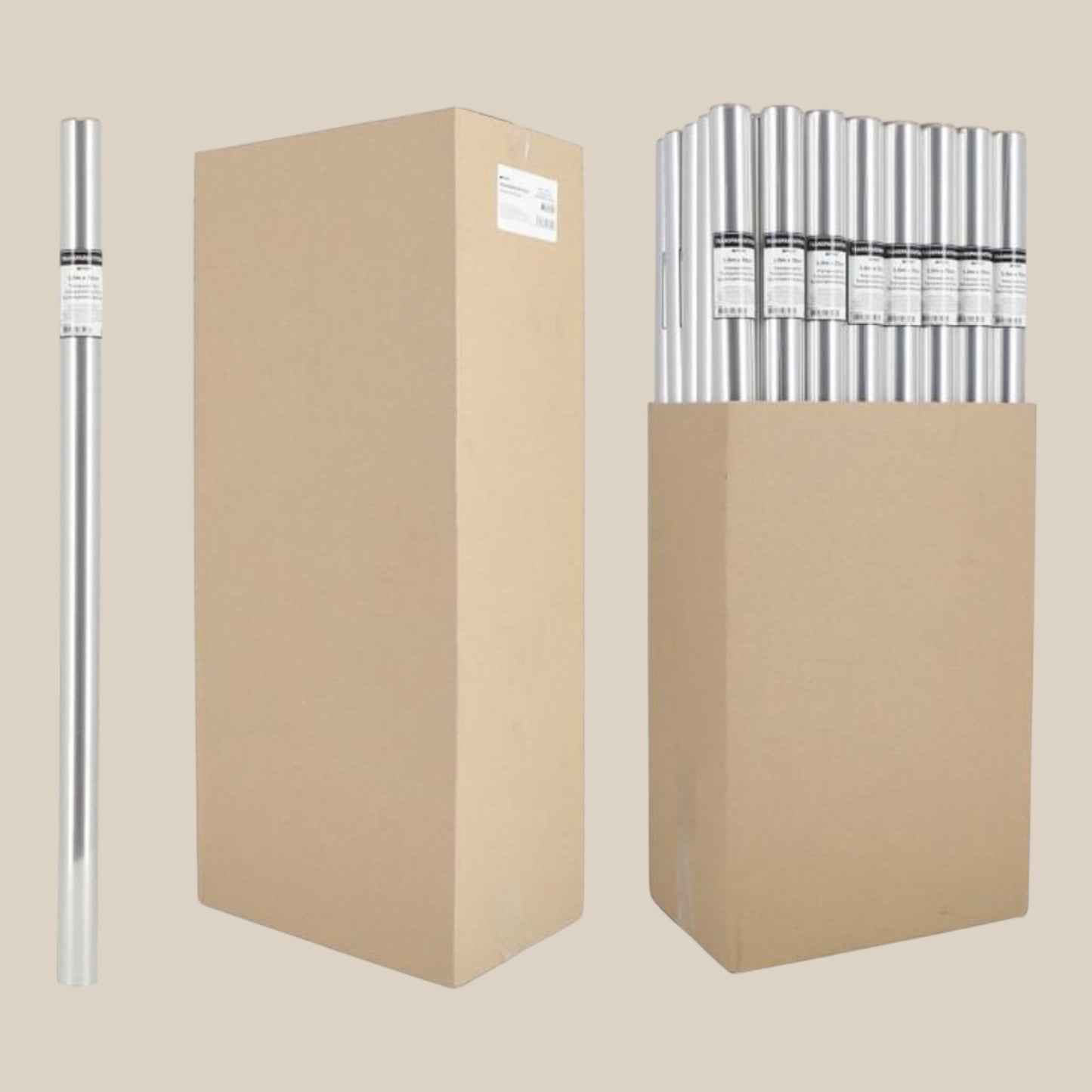 Transparent geschenkfolie, 5mx70cm