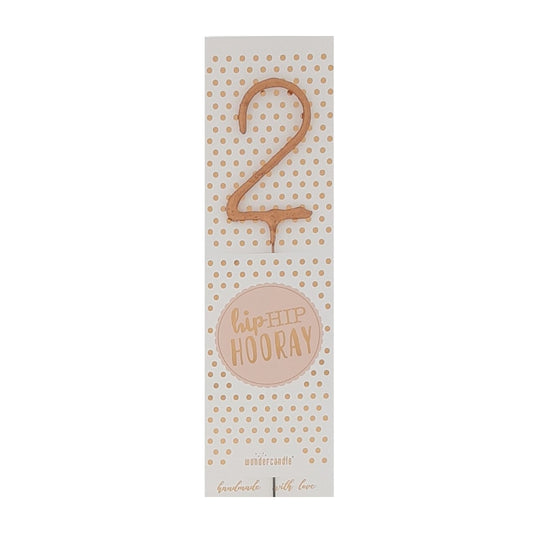 Wundercandle Wunderkerze „Hip Hip Hooray“, 2