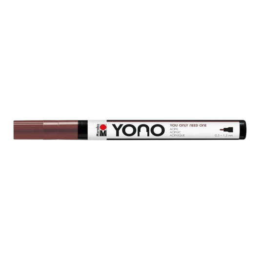 Acrylmarker YONO 0.5 - 1.5 mm Braun