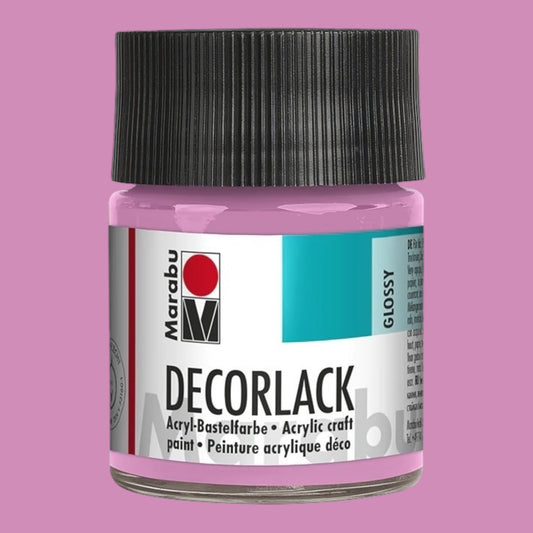 Marabu Decorlack Acryl Glanz Pink 033