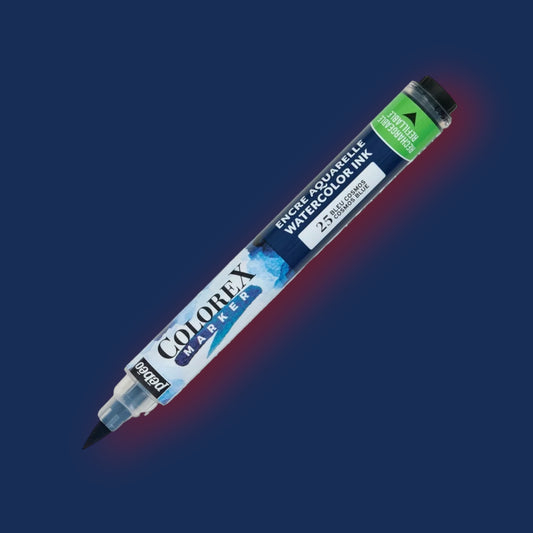 Pébéo Colorex Aquarelltusche Marker Kosmosblau 25
