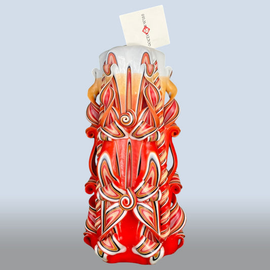 Geschnitzte Kerze Gross - Spice Line