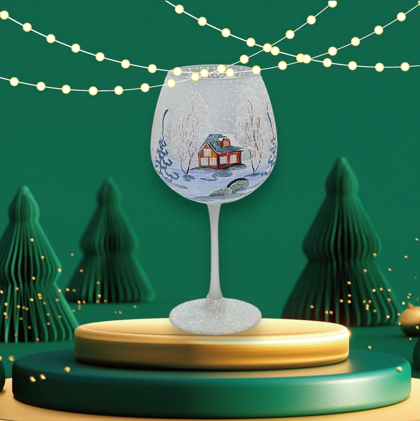 Goleo Teelichtlampe - Winter Magic