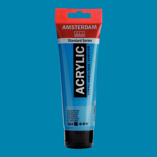 Amsterdam Standard Series Acrylfarbe - Brillantblau 564