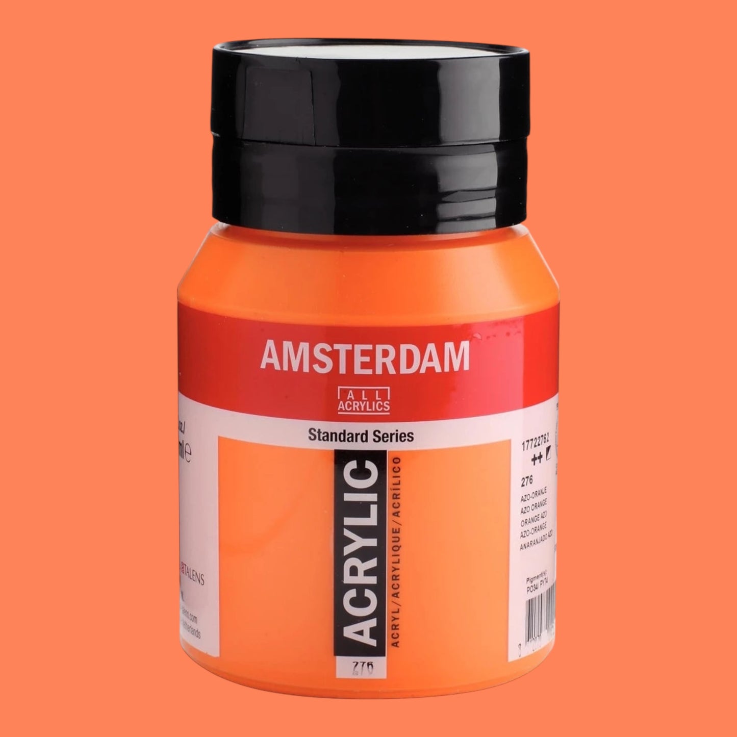 Amsterdam Standard Series Acrylfarbe - Azo-Orange 276