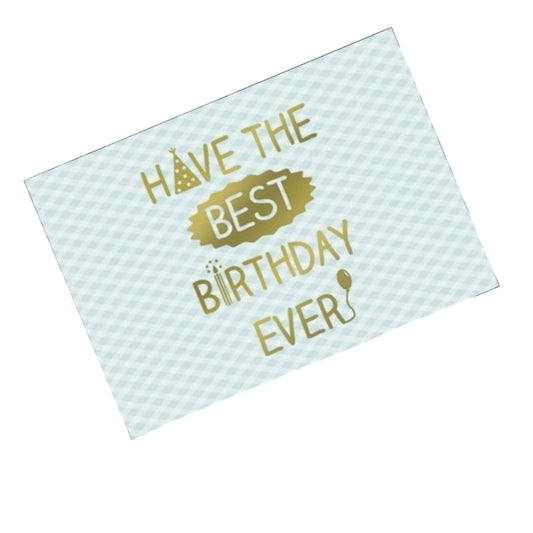 postcard best birthday