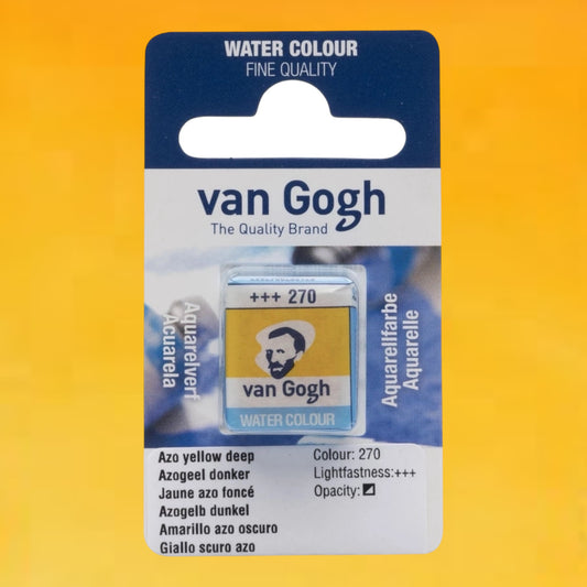Van Gogh Aquarellfarbe Näpfchen Azogelb Dunkel 270