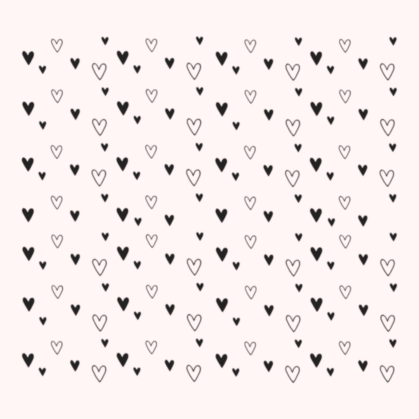 Rayher silicone stamp. Background hearts 102.5x97mm