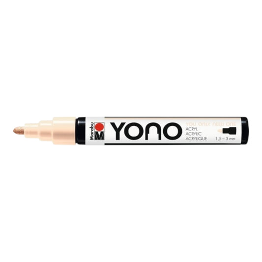 YONO Acrylmarker – Rose Beige (1.5–3 mm)