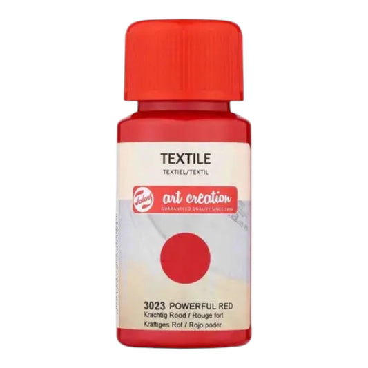 Talens Art Creation Textilfarbe „Powerful Red“ 3023