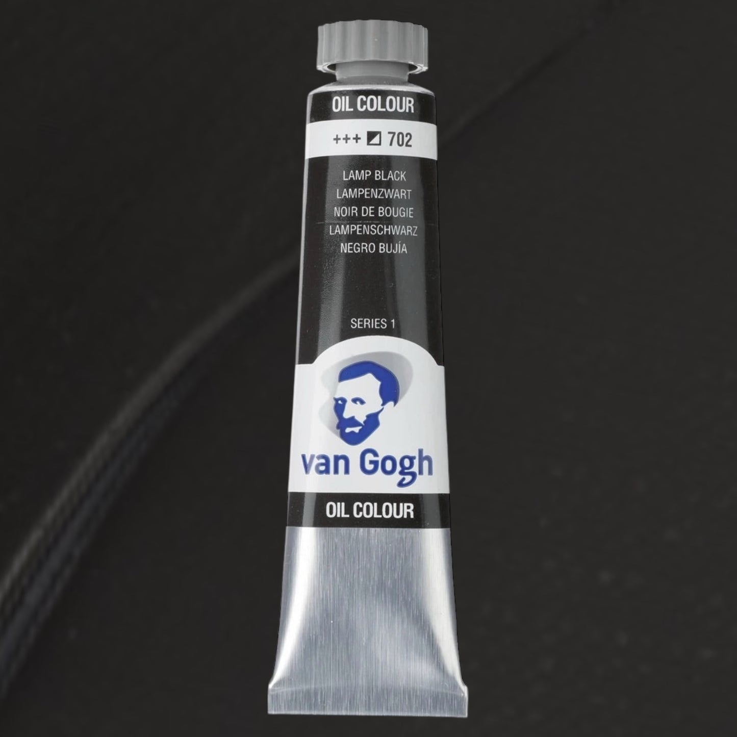 Van Gogh Ölfarbe – Lampenschwarz 702 – 20 ml