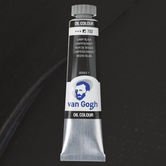 Van Gogh Ölfarbe – Lampenschwarz 702 – 20 ml