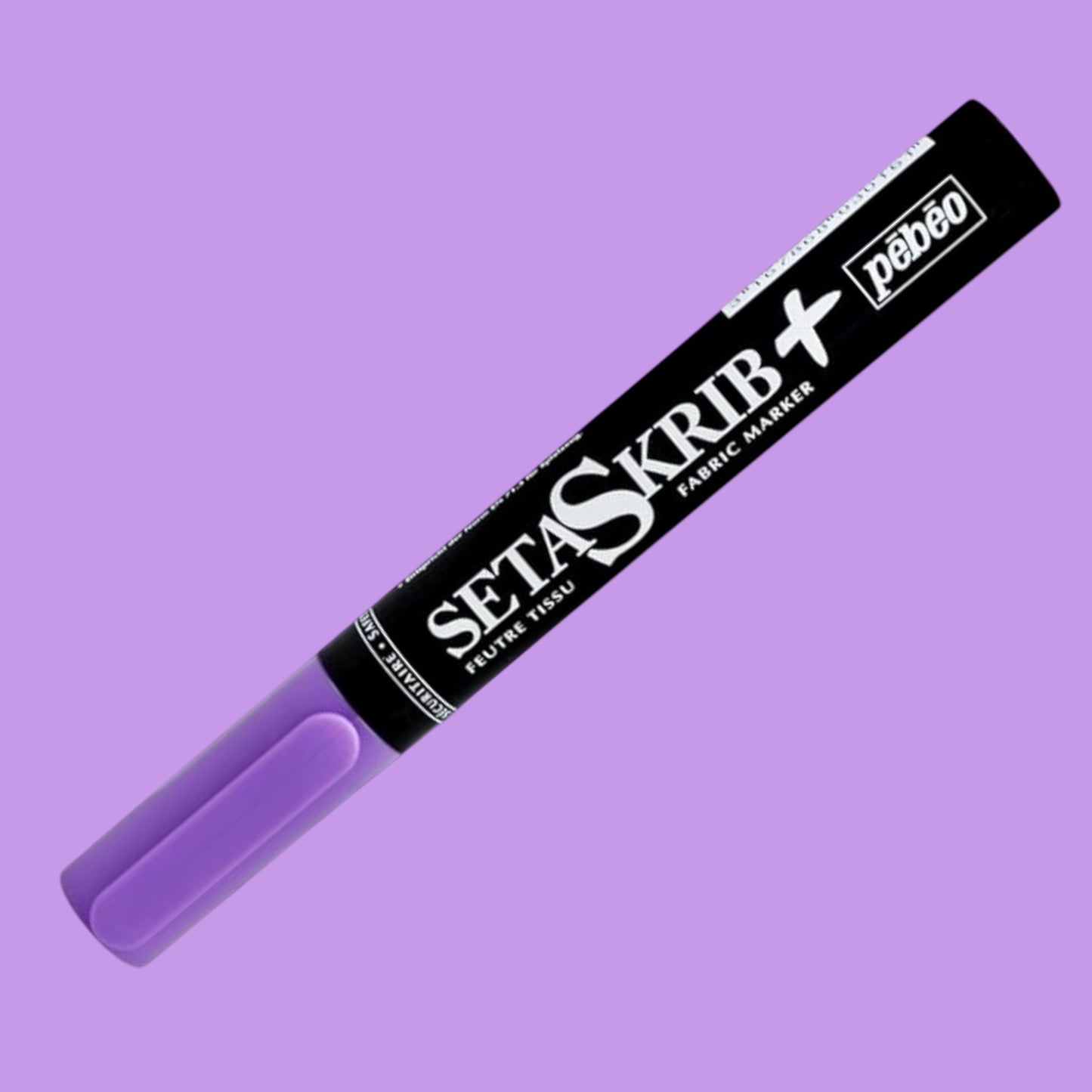 Pébéo SetaSkrib+ Stoffmalstift – Violett für dunkle Stoffe