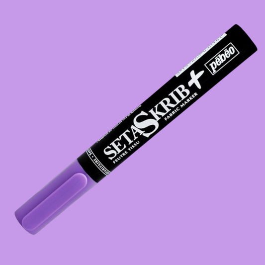 Pébéo SetaSkrib+ Stoffmalstift – Violett für dunkle Stoffe