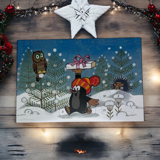 postcard Advent calendar