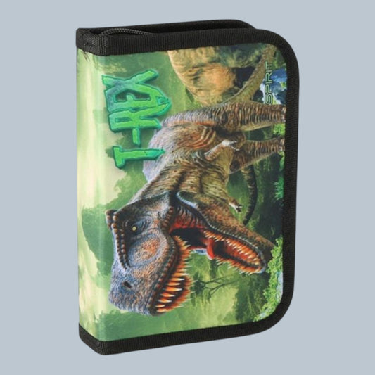 Schüler Etui "T-REX" 1-Zipp, 50-tlg.