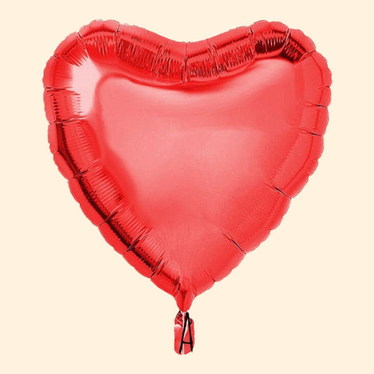 Folienballons Herz 46cm - 49cm
