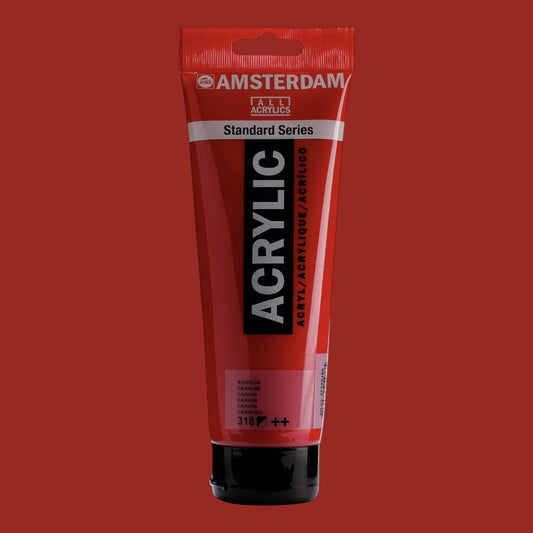 Amsterdam Standard Series Acrylfarbe - Karmin 318