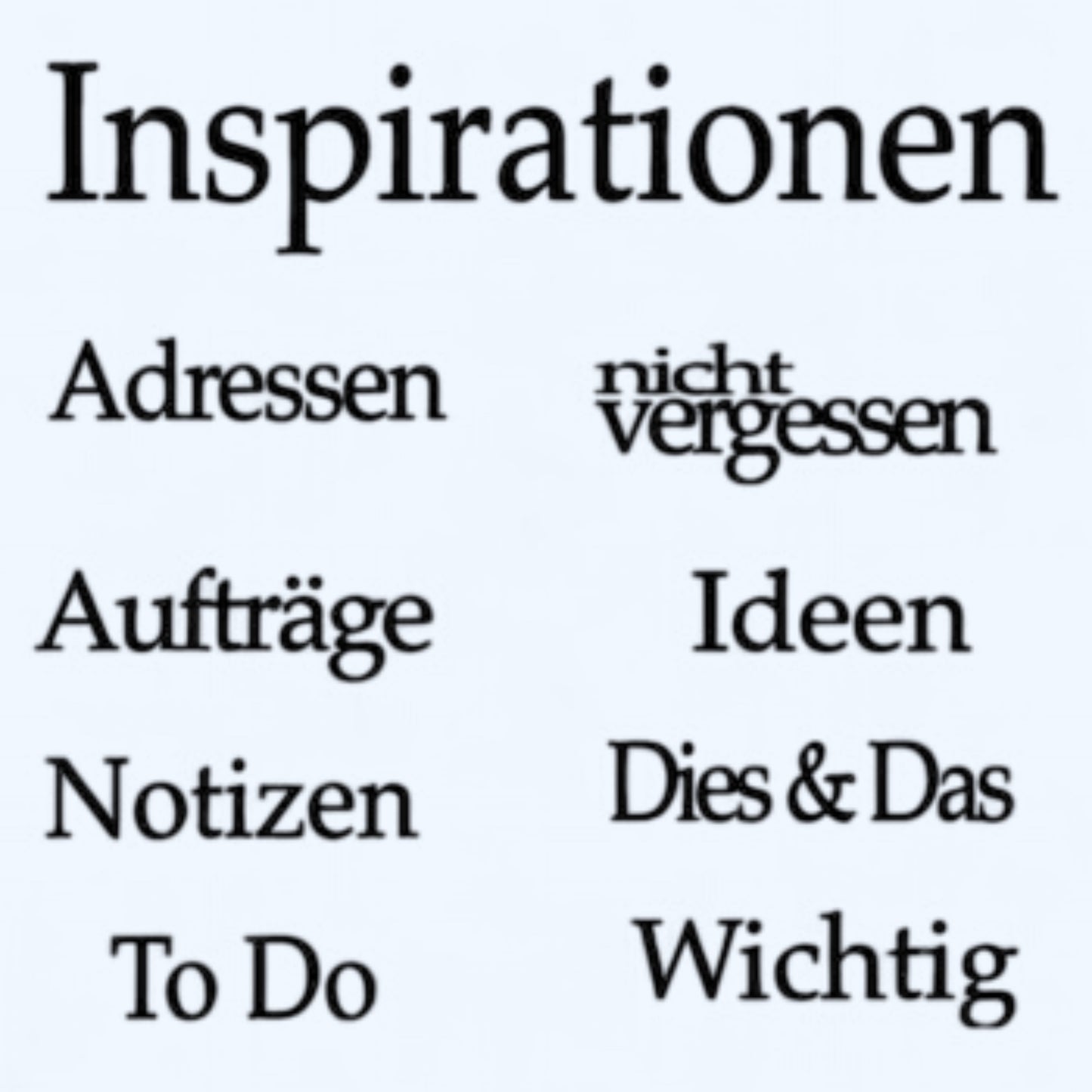 Rayher silicone stamps. General