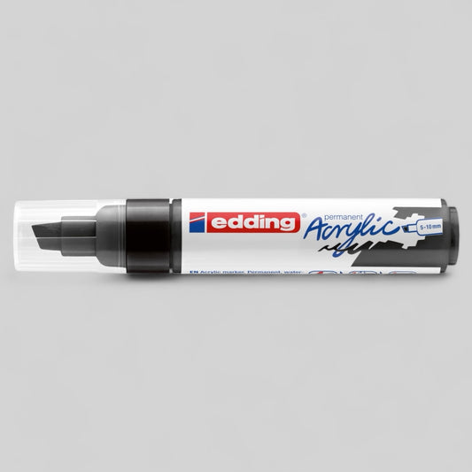Edding 5000 Acrylmarker schwarz 901 , Keilspitze 5-10 mm