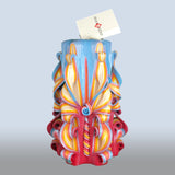 Geschnitzte Kerze Mittel - Sunny Tide