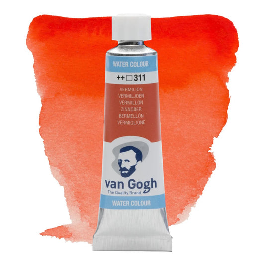 Van Gogh Aquarellfarbe Tube Zinnober 311