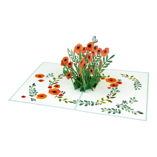 Pop-Up Karte Glück Wünsche